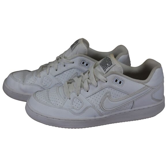Nike Shoes - Nike Son of Force GS 615153-109 Triple White Sneakers Shoes Size 7Y Women's 8.5